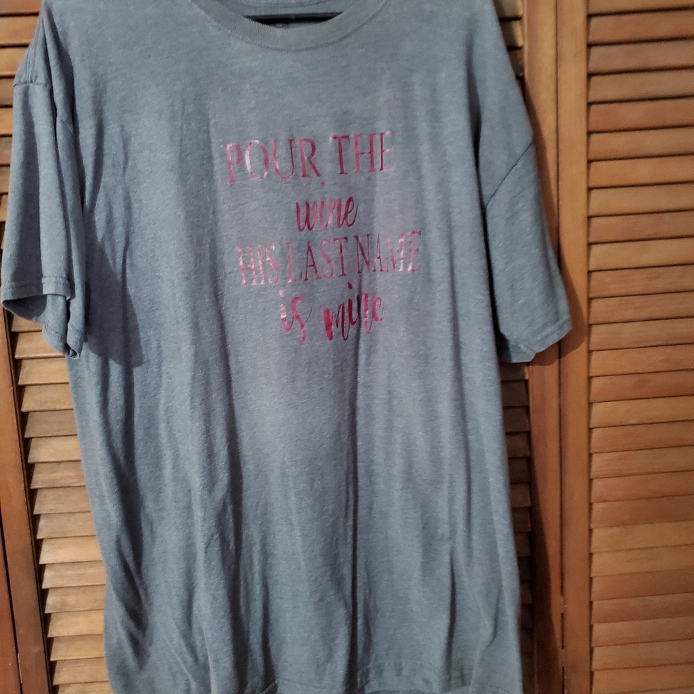 Engagement vinyl.shirt